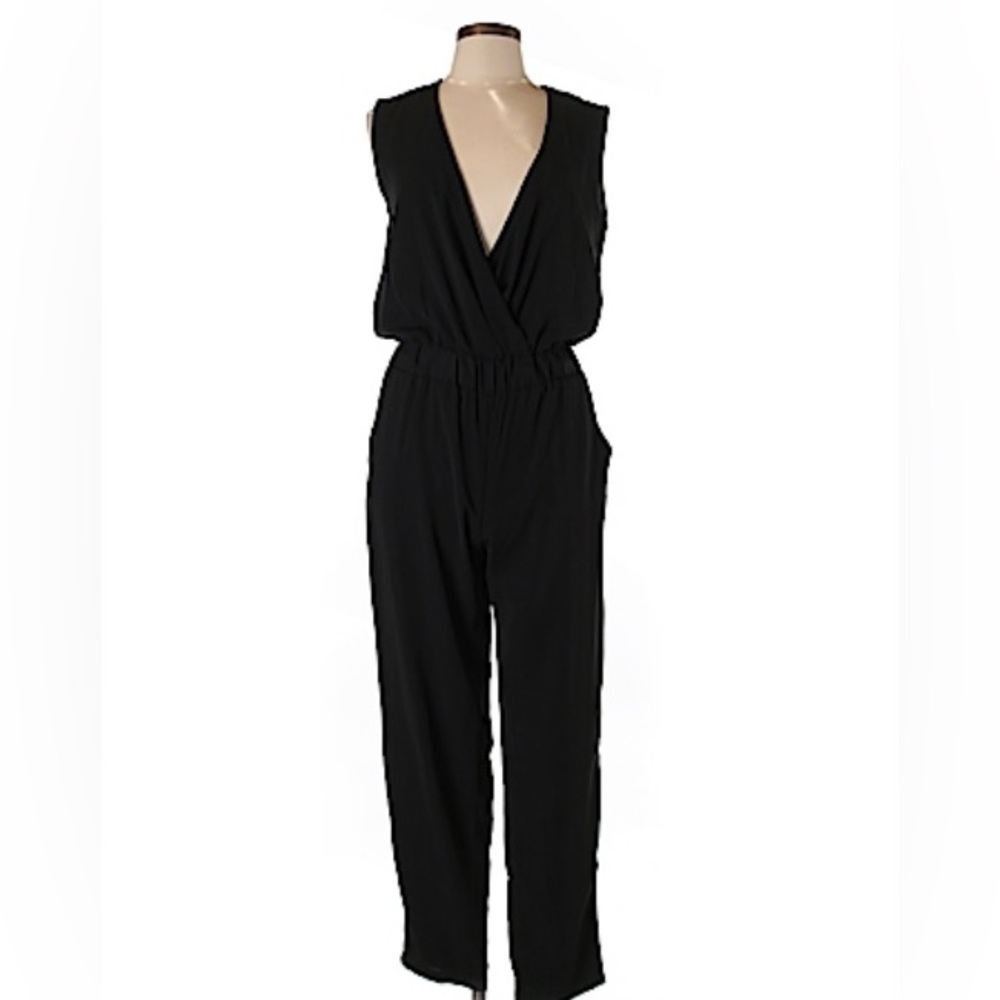Joe B by Joe Benbasset Large Black Jumpsuit with pockets.